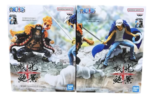 Banpresto - One Piece - Law vs Kurohige, Bandai Spirits Senkozekkei - Image 4