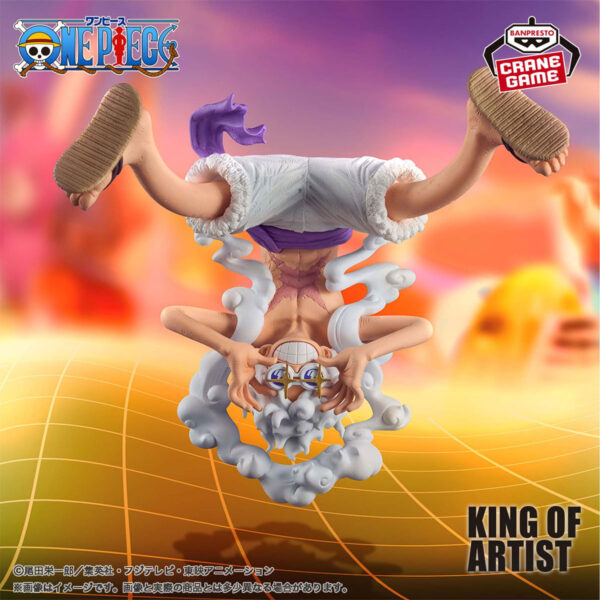 FIGURA COLECCIONABLE DE ONE PIECE KING OF ARTIST LUFFY GEAR 5 - Image 3