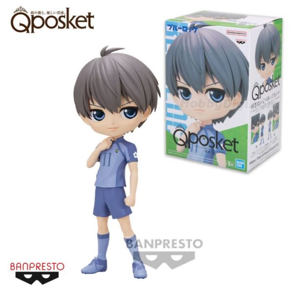 Banpresto - BLUE LOCK - Yoichi Isagi (ver B), Figura de Bandai Spirits Q Posket - Image 2