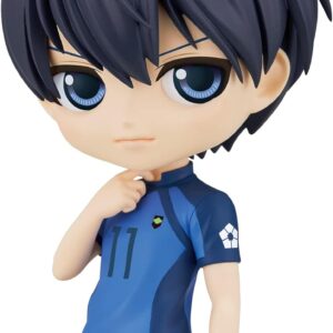 Banpresto - BLUE LOCK - Yoichi Isagi (ver A), Figura de Bandai Spirits Q Posket