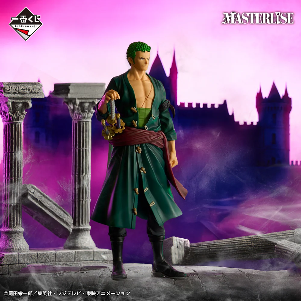 ICHIBAN KUJI ONE PIECE BEYOND THE TRIALS - B PRIZE RORONOA ZORO MASTERLISE - Image 2